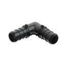 Jones Stephens Black Plastic PEX Crimp 90° Elbow 