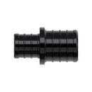 Jones Stephens Black Plastic PEX Crimp Coupling 