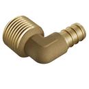 1/2 in. Brass PEX Crimp x MIP 90&deg; Elbow image number 1