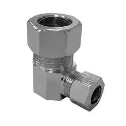 5/8 x 3/8 in. Chrome Plated Compression 90&deg; Elbow