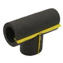 1-1/4 in. ID x 3/8 in. Wall Thickness Self-Sealing Foam Pipe Insulation Tee image number 0