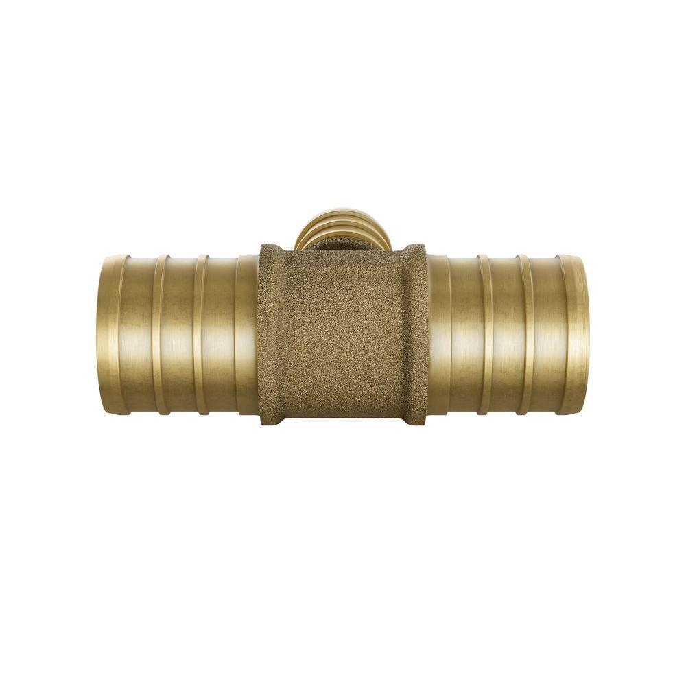 Jones Stephens Brass PEX Reducing Brass Tee 