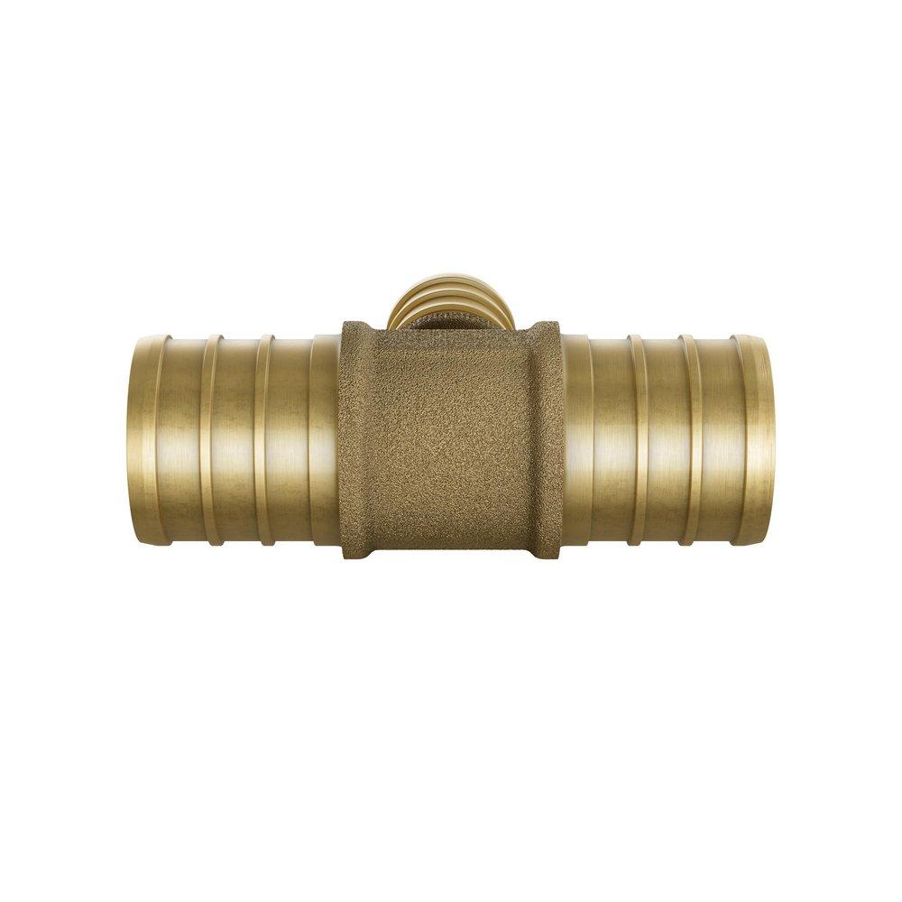 Jones Stephens Brass Brass PEX Crimp Tee 
