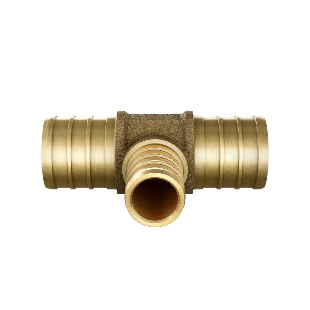 Jones Stephens Brass Brass PEX Crimp Tee 