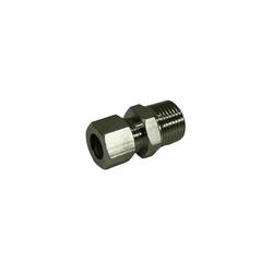 3/8 in. x 1/2 in. Chrome Plated Compression x Male Connector