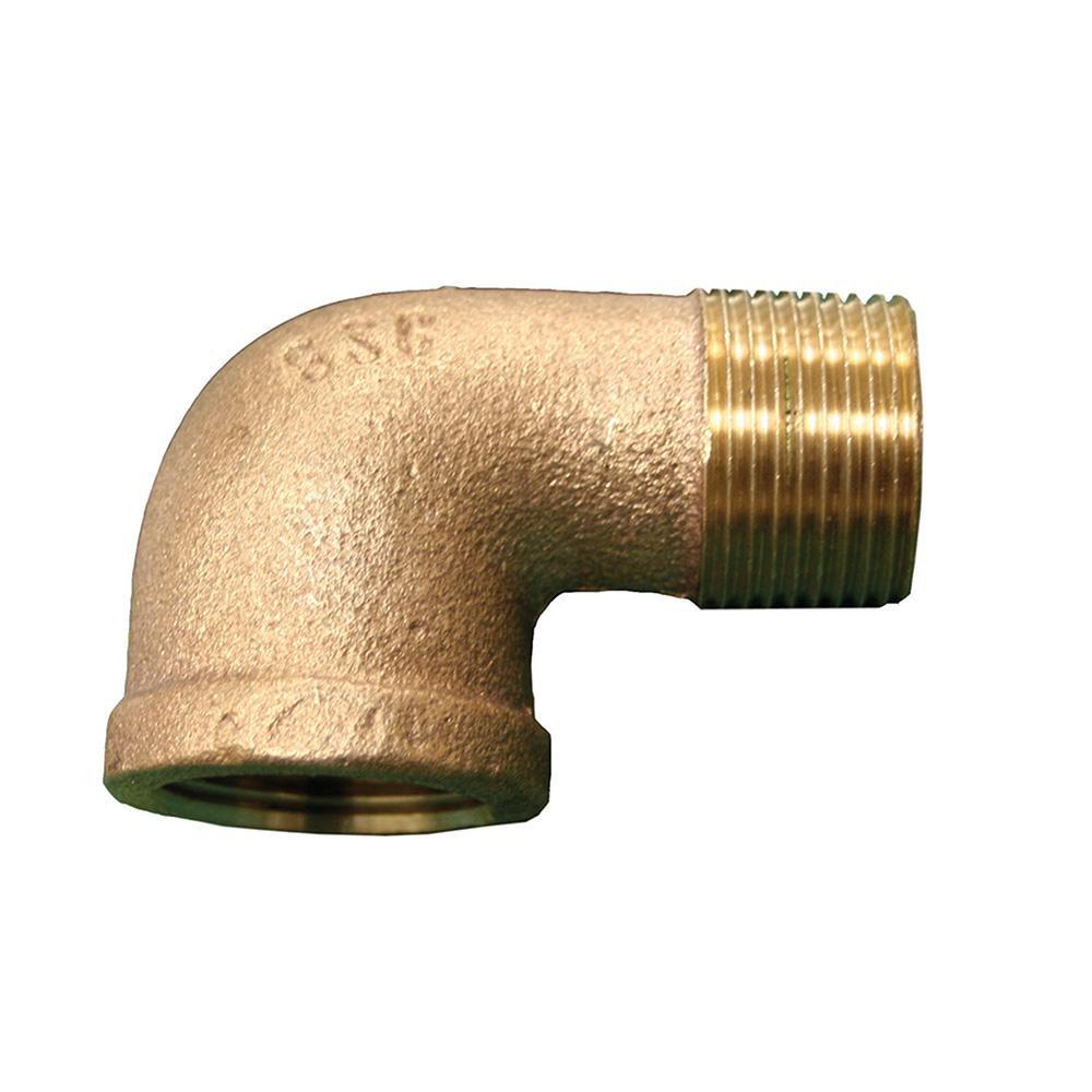 3/8 in. Bronze 90&deg; Street Elbow 