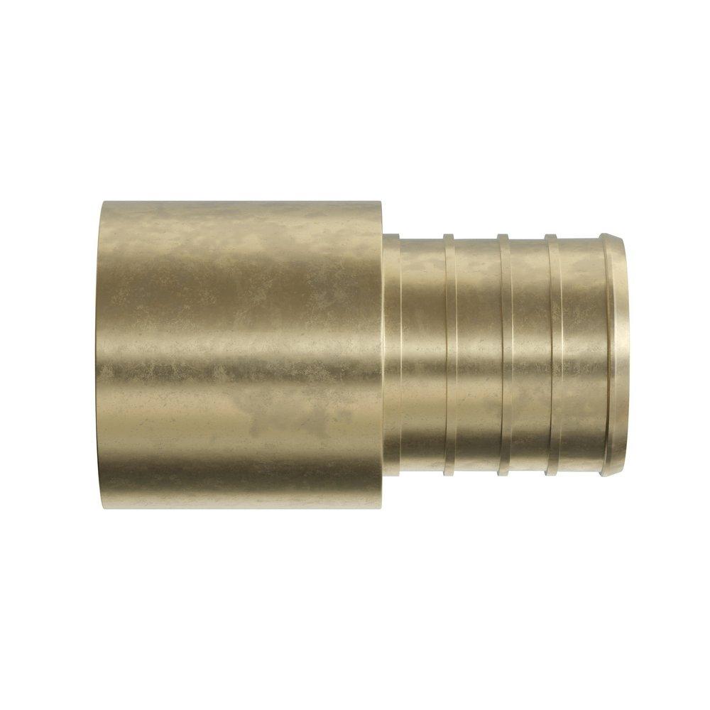 Jones Stephens Brass Brass PEX Crimp x Male Sweat Adapter 