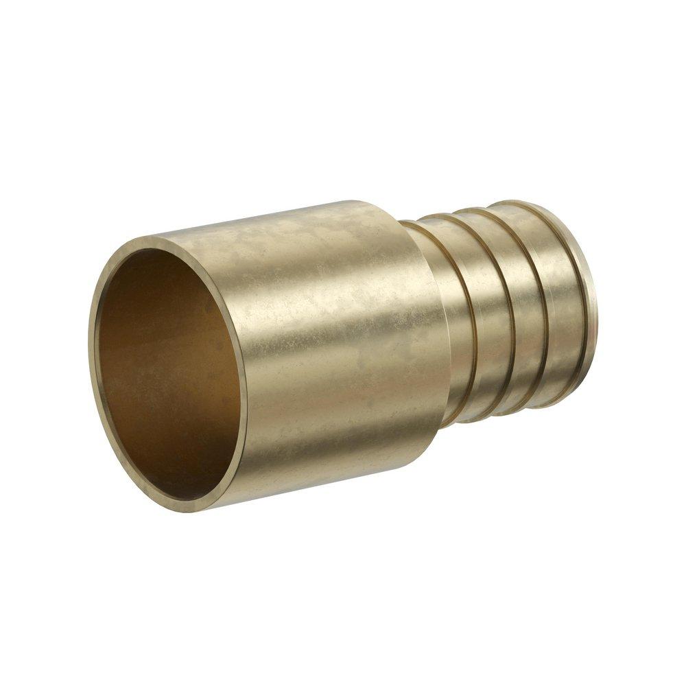 Jones Stephens Brass Brass PEX Crimp x Male Sweat Adapter 