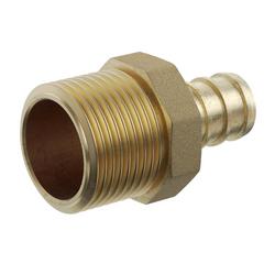 3/4 in. Brass PEX Crimp x 1/2 in. MIP Adapter