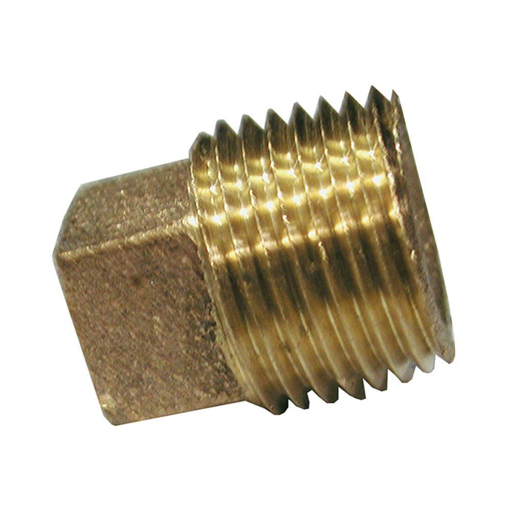 3/4 in. Bronze Cored Plug with Square Head image number 0