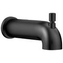 Delta Faucet Matte Black 7-3/8 x 2-3/8 in. Universal Tub Spout 