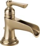 Single Handle Centerset Bathroom Sink Faucet in Luxe Gold