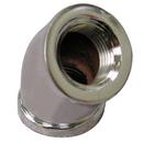 Jones Stephens Chrome Plated Nominal Chrome Plated Bronze 45 Degree Elbow 