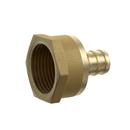 Jones Stephens Brass Brass PEX Crimp x FPT Adapter 