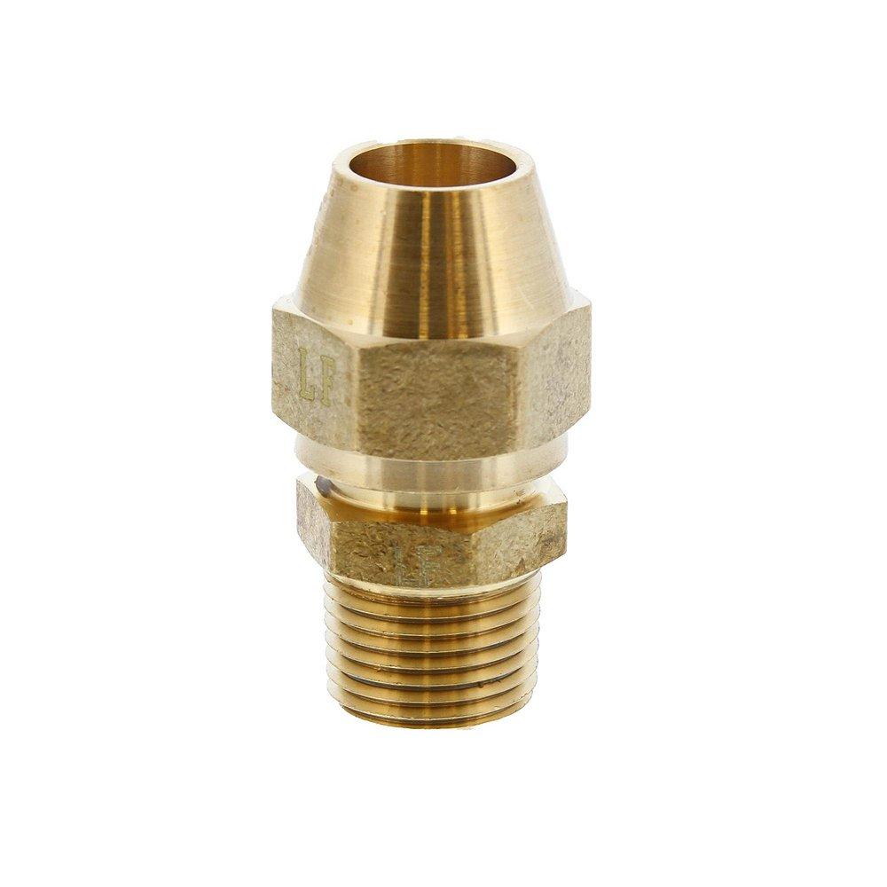1/2 FLARE X 3/8 MIP UNION W/NUT 
