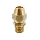 1/2 FLARE X 3/8 MIP UNION W/NUT 