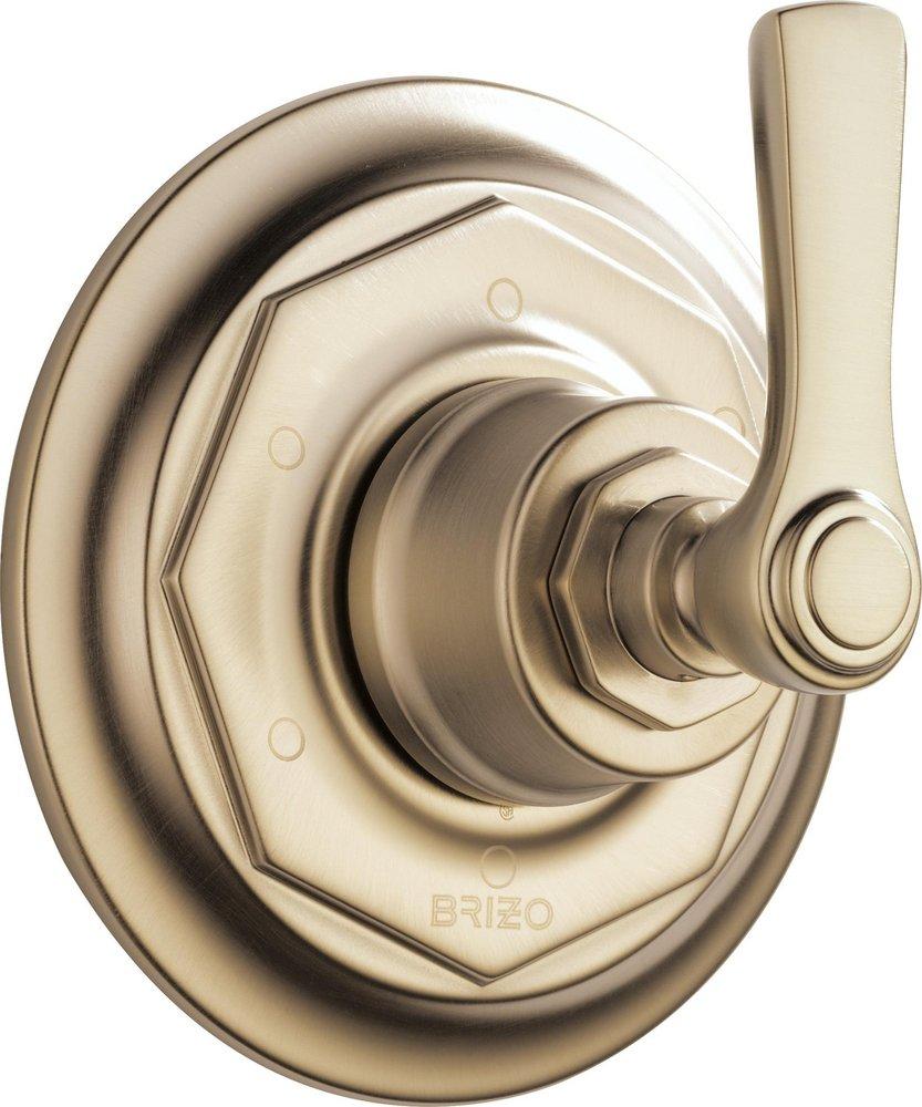 Brizo Luxe Gold Single Handle Bathtub & Shower Faucet (Trim Only) 