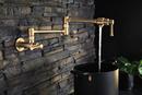Brizo Luxe Gold Two Handle Lever Pot Filler 