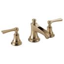 Brizo Luxe Gold Two Handle Widespread Bathroom Sink Faucet Handles Sold Separately 