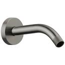7 in. Shower Arm and Flange in Luxe Steel