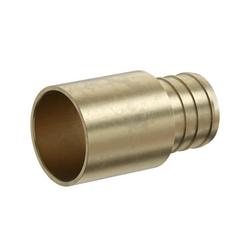 3/4 in. Brass PEX Crimp x 3/4 in. Male Sweat Adapter