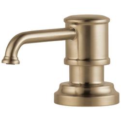 2-3/4 in. 13 oz. Kitchen Soap Dispenser in Luxe Gold
