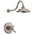Two Handle Single Function Shower Faucet in Brilliance® Stainless (Trim Only)