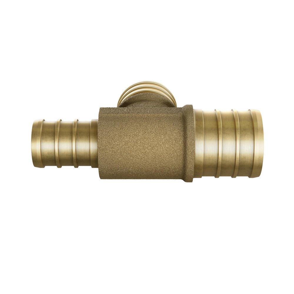 Jones Stephens Brass Brass PEX Crimp Tee 