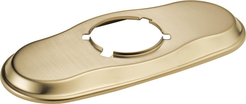 Brizo Luxe Gold 1-7/8 in. Brass Escutcheon 