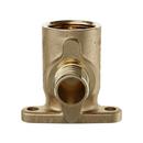 Jones Stephens Brass Brass PEX Crimp x FPT 90° Drop Ear Elbow 