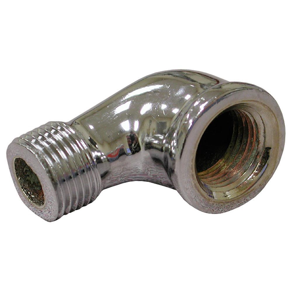 1 in. Chrome Plated Bronze 90&deg; Street Elbow 