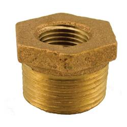 3/4 x 1/4 in. Bronze Hex Bushing