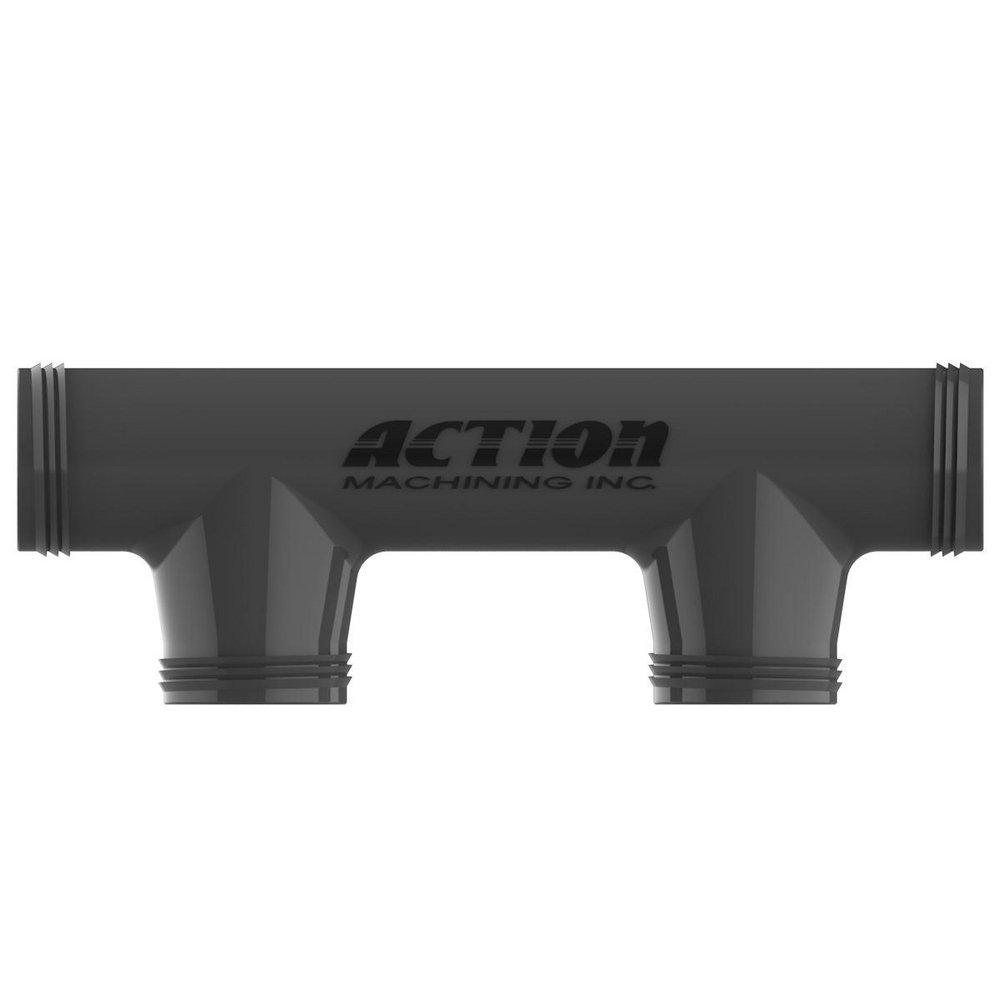 Action Machining Double Sprinkler Manifold 
