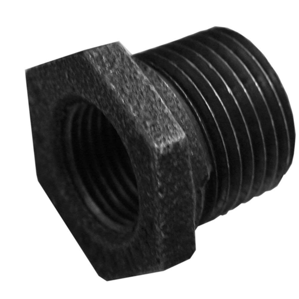 1-1/2 x 1 in. Hex Bushing in Black image number 0
