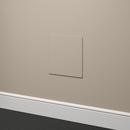 Jones Stephens White Spring Loaded Plastic Access Panel in White 