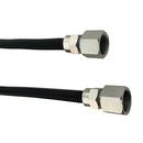 Jones Stephens Black 1/2 in. FIPS Gas Connector with Fitting in Black 