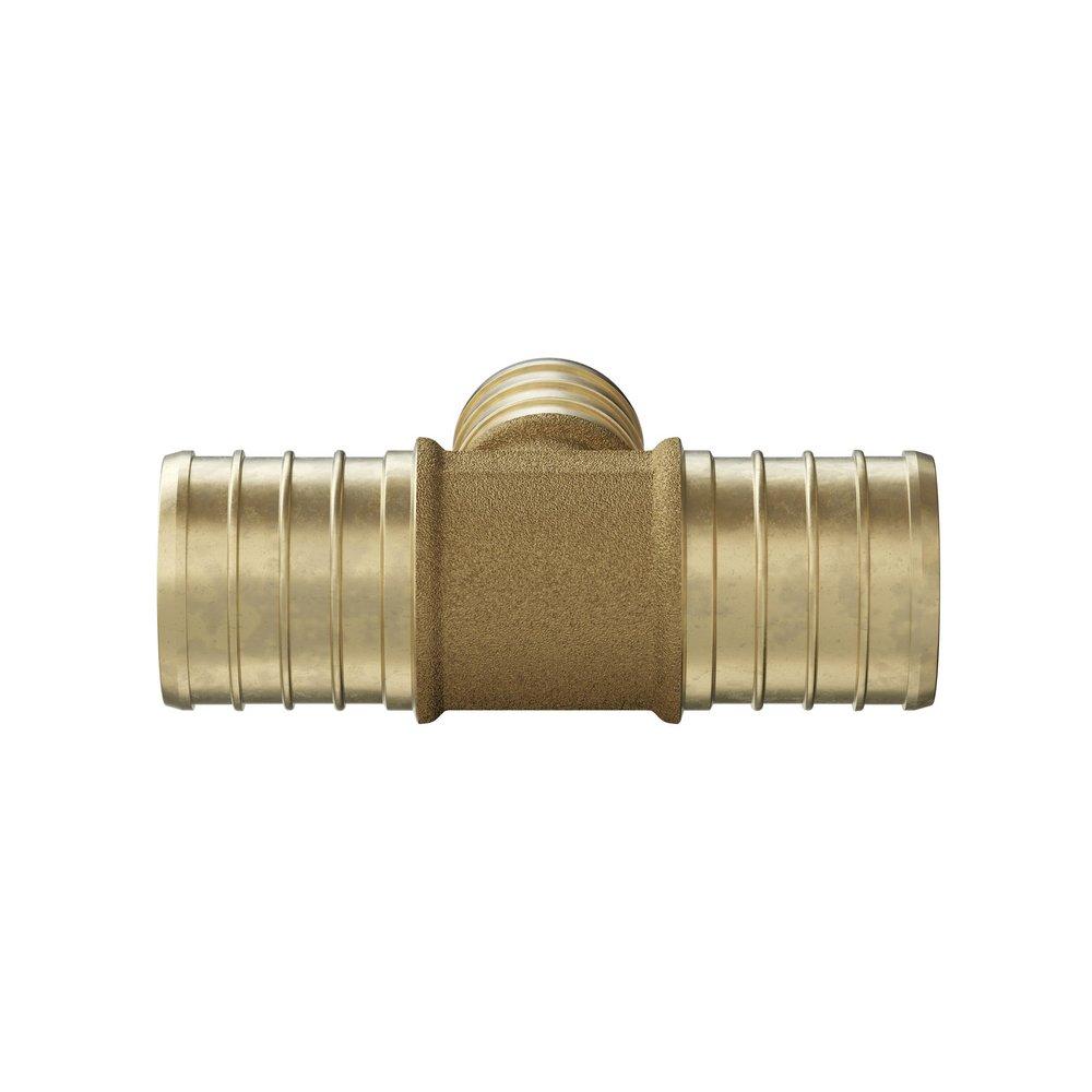 Jones Stephens Brass Brass PEX Crimp Tee 
