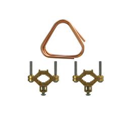 Grounding Kit with 12 in Copper Wire