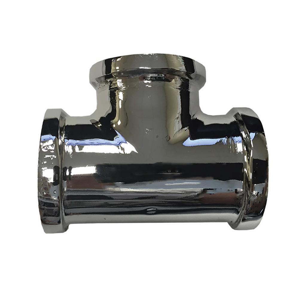 3/8 in. Chrome Plated Bronze Tee image number 0
