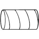 5 in x 120 in Plastic Round Duct Pipe