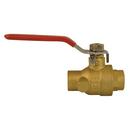 1/2 in. Forged Brass Sweat Quarter Turn Handle Gas Ball Valve