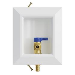 Quarter Turn Valve 1/2 in. PEX Ice Maker Supply Box