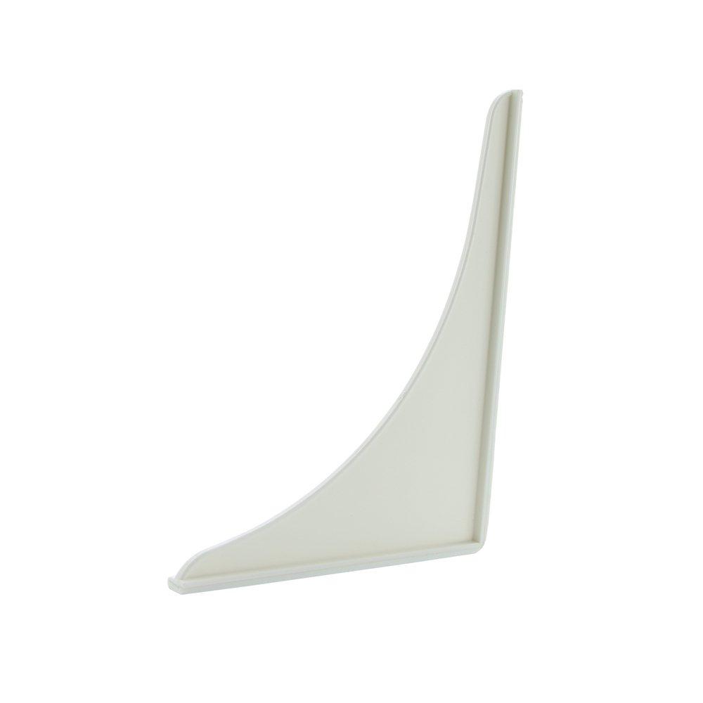 White Plastic Splash Guard (Pack of 2) 