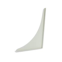 Plastic Splash Guard in White (Pack of 2)