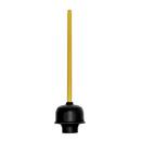 Professional Plumbers Plunger in Black