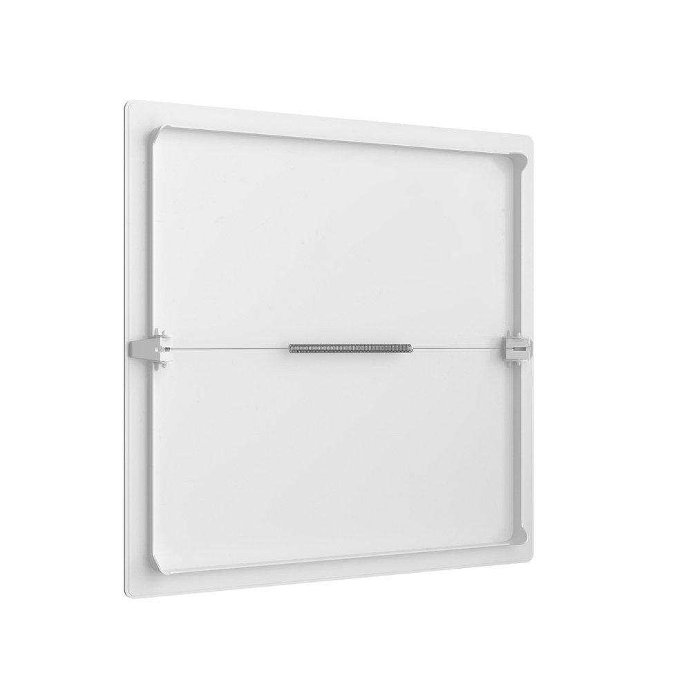 Jones Stephens White Spring Loaded Plastic Access Panel in White 
