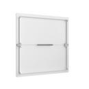 Jones Stephens White Spring Loaded Plastic Access Panel in White 