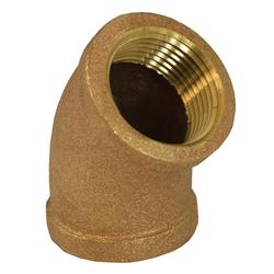 1/2 in. Bronze 45&deg; Elbow