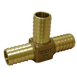 1 in. Insert Brass Tee
