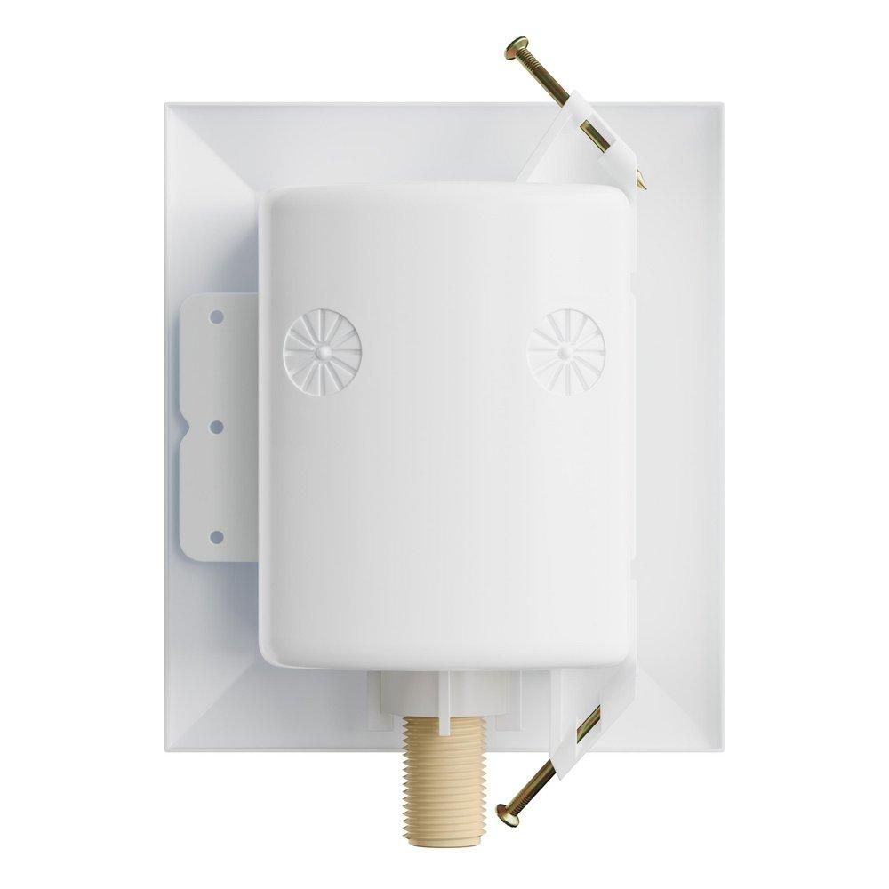 Jones Stephens White 2-4/5 x 3-3/5 x 7/10 in. Ice Maker Outlet Box 